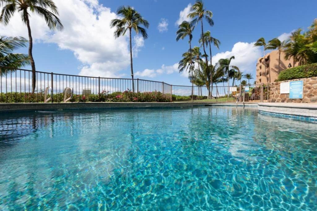 Stunning Maui Direct Ocean Front On The Beach, Walk To Beach From Condo, Watch Turtles, Whales, Ac In All Rooms Ocean View Pool And Spa Wailuku Dış mekan fotoğraf